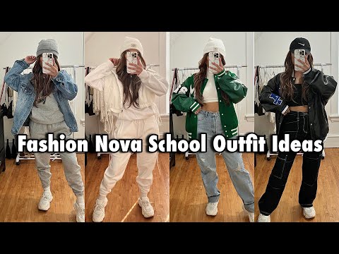 SCHOOL OUTFIT IDEAS FT FASHION NOVA 