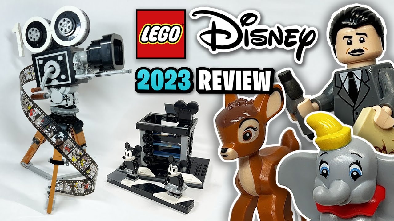 LEGO Disney Walt Disney Tribute Camera 43230 Disney Fan Building