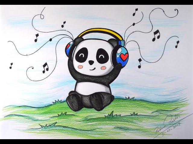 Como desenhar panda? #comodesenhar #desenho #seguidores
