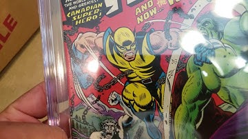 Hulk 181 back from CGC and CCS pressing