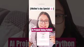 Built an AI Mother’s Day Special App with Python 🤖💌 | Beginner - friendly #coding #viral #shorts