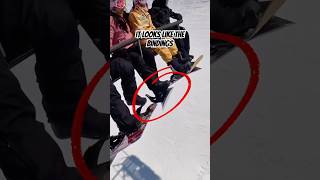 STEP-IN bindings FAIL 🤯🏂 #snowboarding