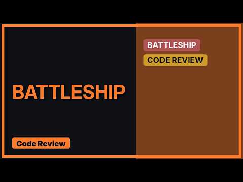 Code Review: Java Battleship game (2 Solutions!!)