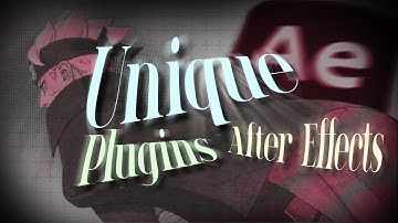 Unique After Effects Plugins YOU