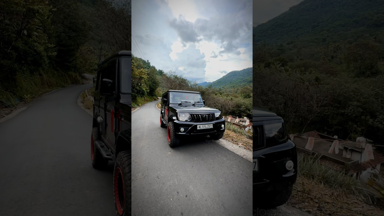 Mahindra Bolero black modified 🔥 