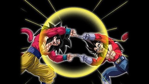 Dbz TTT Mod Goku and Vegeta ssj4 Fusions