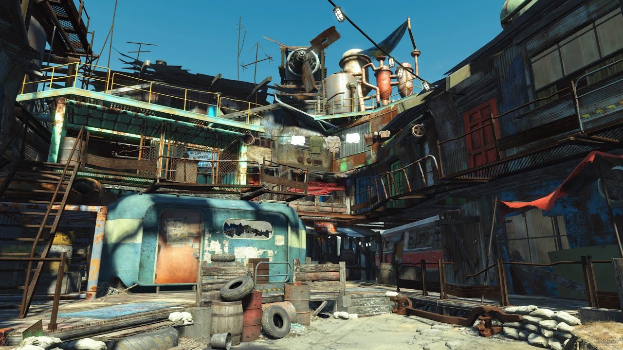 Fallout 4 quiet settlement фото 99