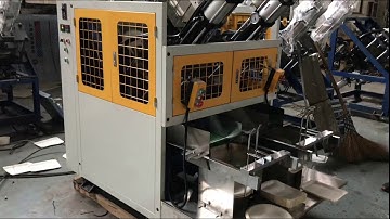 MB-400 paper plate machine with stacking and counting system