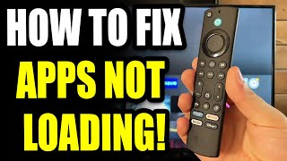 Amazon Fire Stick: How to Fix Apps Not Loading on Home Menu