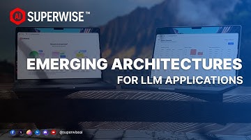 Emerging architectures for LLM applications