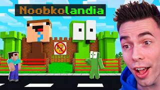 NOWA WIOSKA NOOBKA i ZIELONKA w Minecraft! — trending on YouTube in Poland