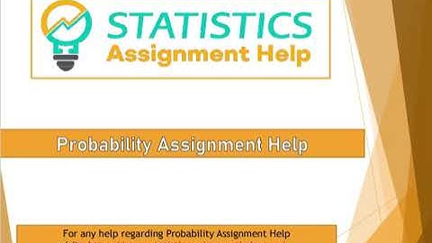 Probability Assignment Help