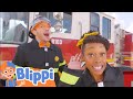 Fire Truck Song! 🚒🔥 | Blippi Songs 🎶| Educational Songs For Kids