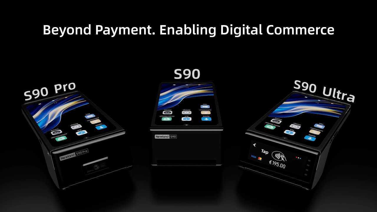 Newland NPT latest S-Series SmartPOS: next-generation S90 - animation video