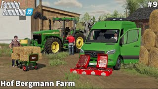 Feeding Animals, Cleaning Stables, Selling Beef & Goat/Sheep Meet│Hof Bergmann│FS 22│Timelapse#9 screenshot 4