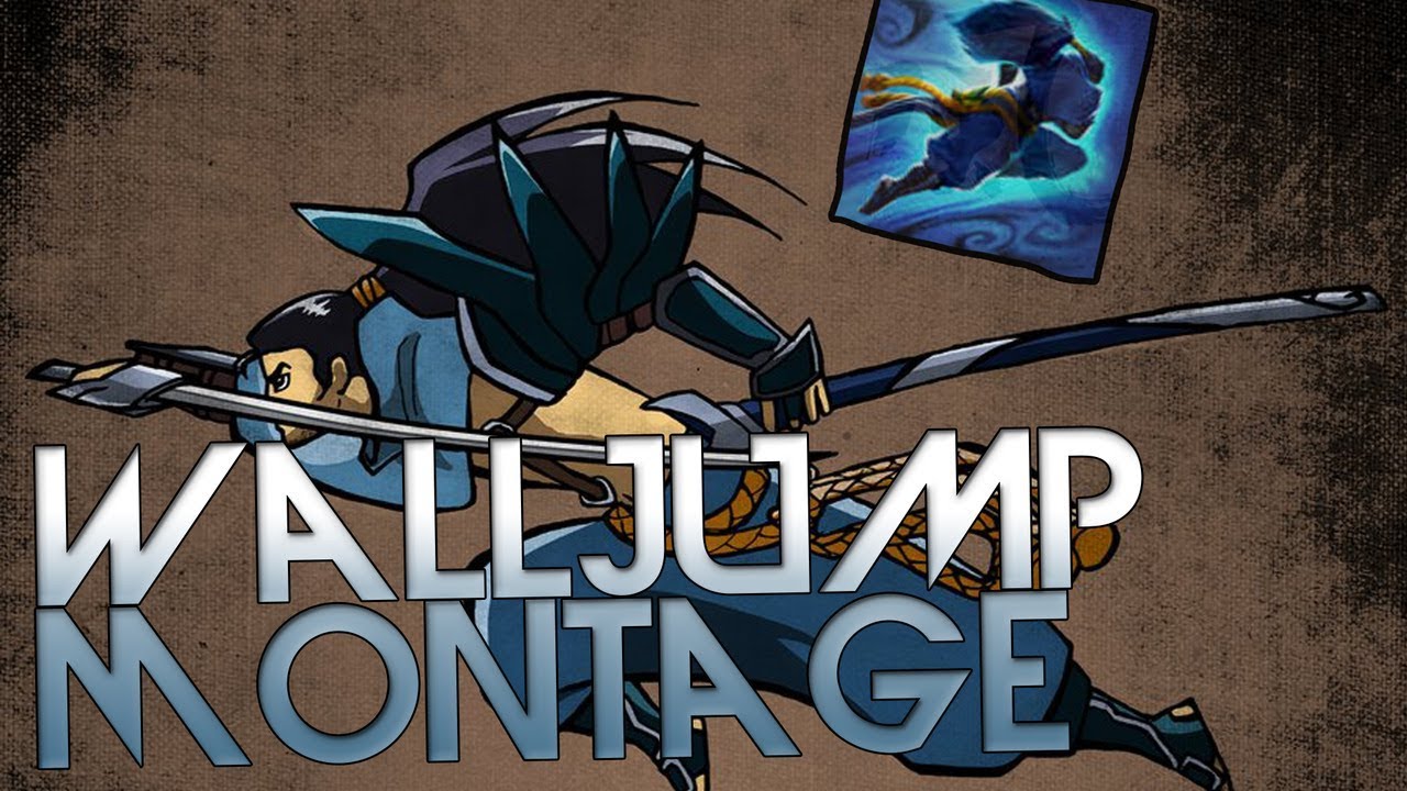 Walljump Yasuo montage #1