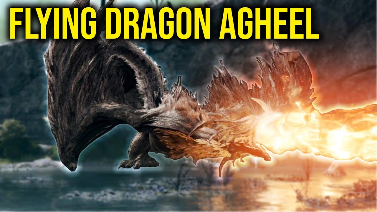 Flying Dragon Agheel Boss Fight - Stream Highlights - Elden Ring SOTE ...