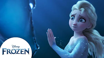 Elsa Tries to Cross the Dark Sea | Frozen