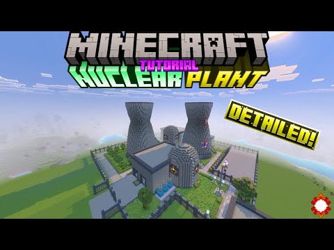 Minecraft Nuclear Power Plant Reactor Tutorial | Minecraft How to Build Nuclear  Power Plant Reactor - YouTube