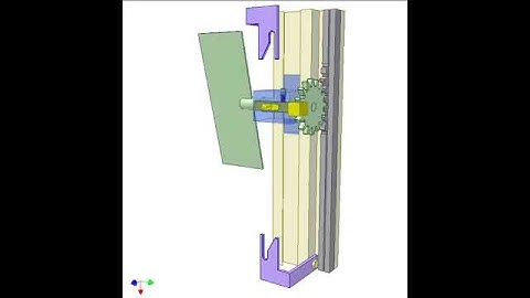 Linear Reciprocation With One Way Interrupted 180 Deg  Rotation 1