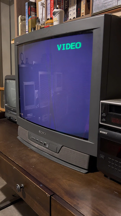 The loudest CRT degauss cycle I’ve ever heard