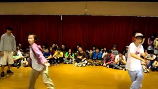 20121104 College High Vol 8 Hip Hop 1 on 1 Audition Part.4