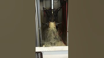 Induction hardening machine for axle shaft