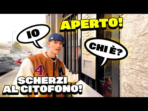 SCHERZI al CITOFONO a MILANO! La GENTE APRE SE DICO IO! *VIDEO ASSURDO*