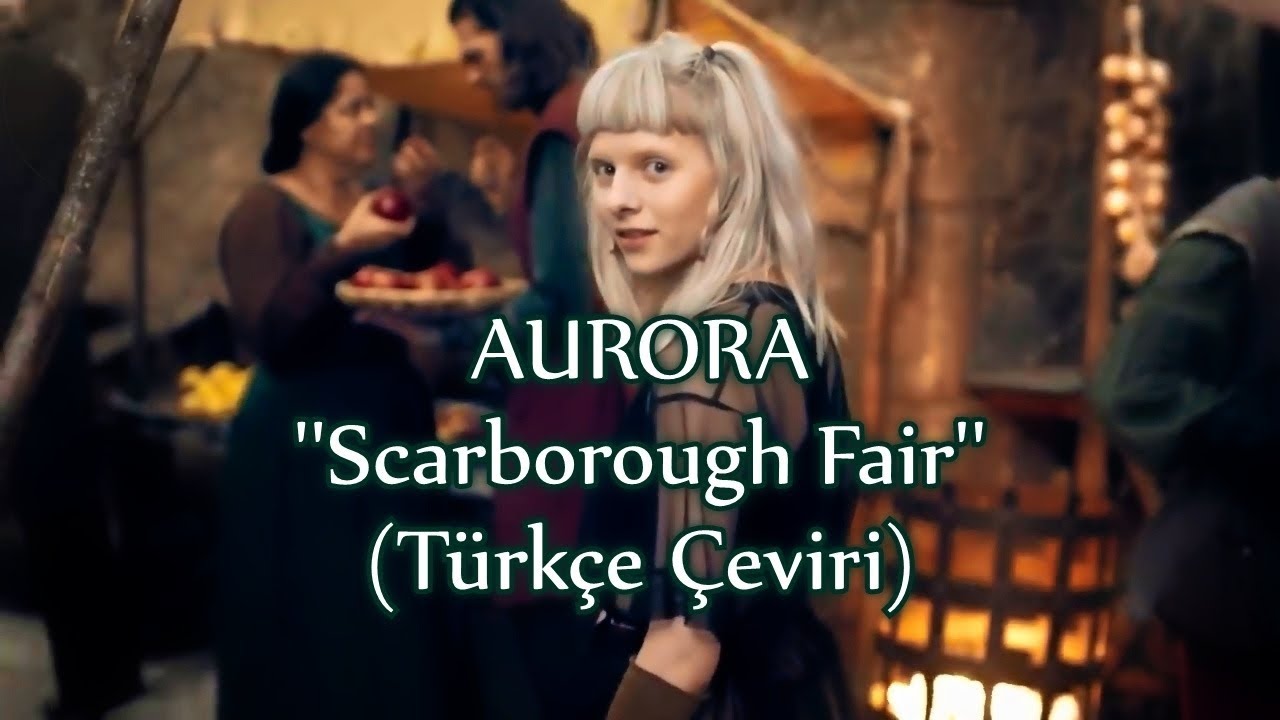 Aurora Aksnes - Scarborough Fair (Lyrics) #Shorts 