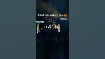 Shell A Coaster Ride! 🥰 #supermario #mario #mariomaker #supermariomaker2 #nintendo