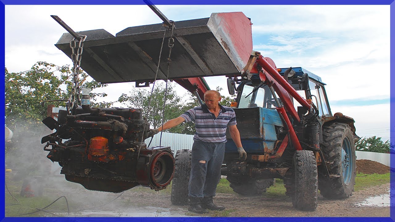 КапРемонт ЛТЗ 60АВ. НОВЫЙ Двигатель. 3 серия. - YouTube