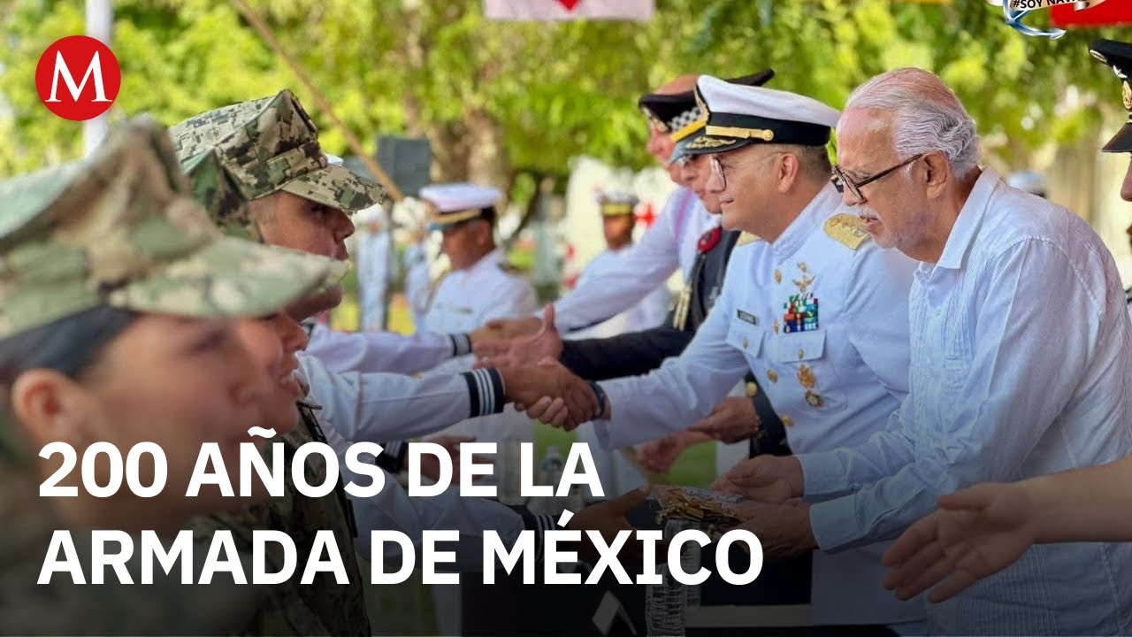 Marina conmemora en Veracruz 200 años del fin del dominio español en México