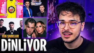 Baran is listening to the latest songs (Uzi, Murat Boz Poizi, Hadise Motive, Organize, Jefe, Beko...