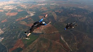 Head up tracking at Skydive Spain