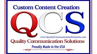 QCS RECRUITING PRESENTATION