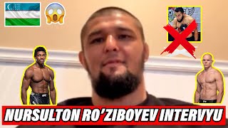 NURSULTON INTERVYU: BAKLI, BOGDAN, UKASI UFC GA KIRA OLMAGANI VA MUHLISLAR HAQIDA GAPIRDI! O'ZBEKCHA