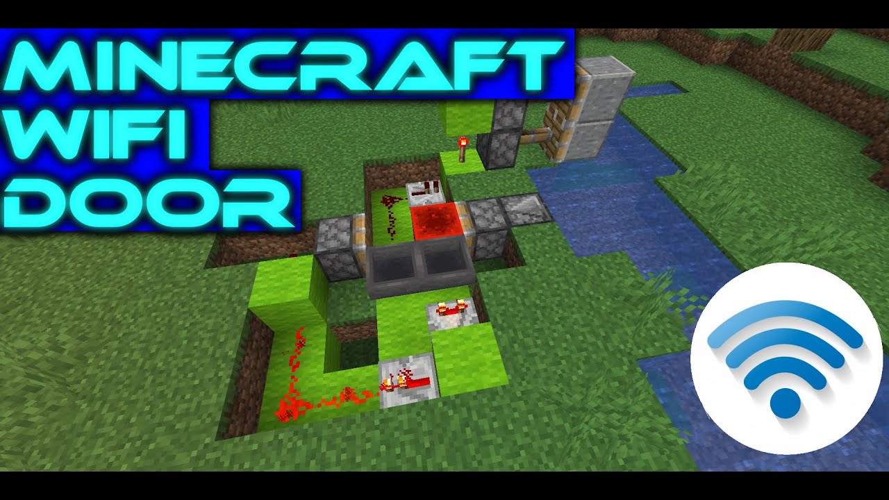 WIRELESS DOOR IN MINECRAFT! NO MANUAL ACTIVATION! ALL EDITIONS! - YouTube