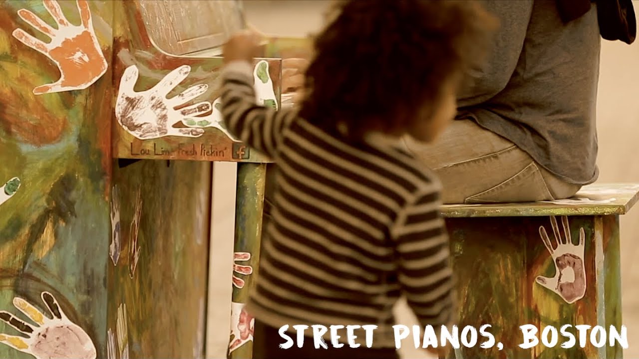 Awakening - Arash Behzadi. Street pianos in Boston.