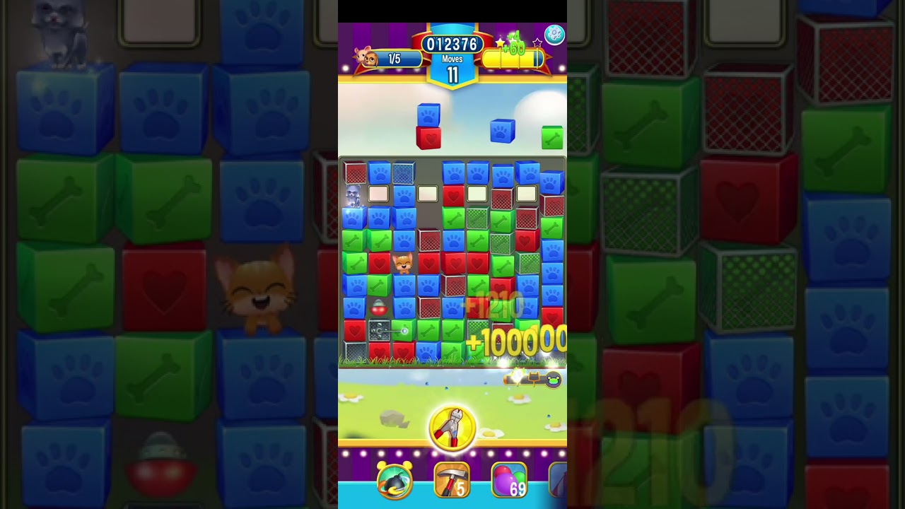 Pet Rescue Saga level 4694 no boosters