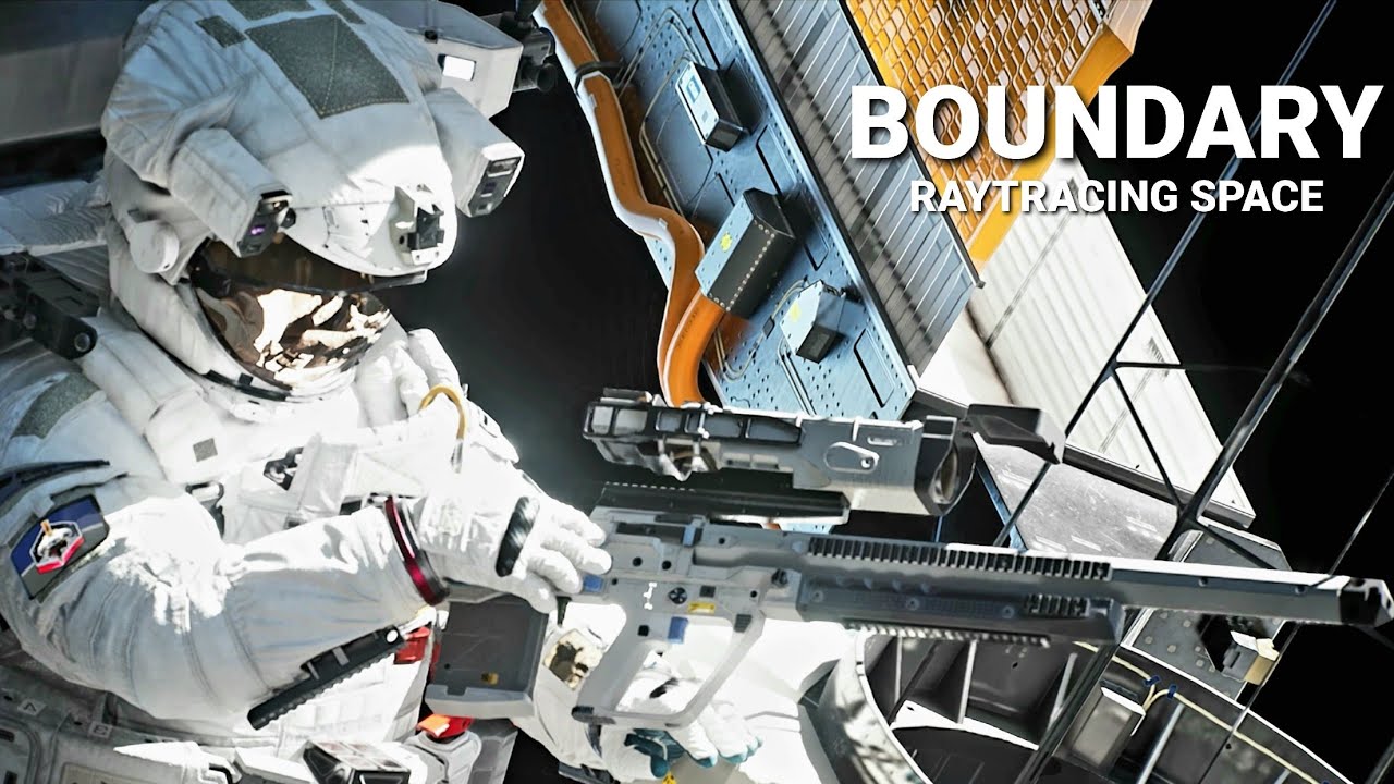 Raytracing in Space with Boundary RTX