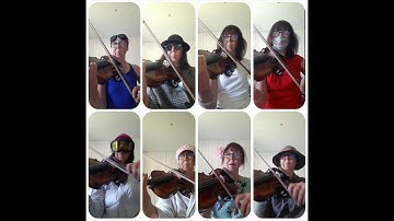 Quartet for Four Violins , Peter Martin. I, Intrada. Chantal Boulanger