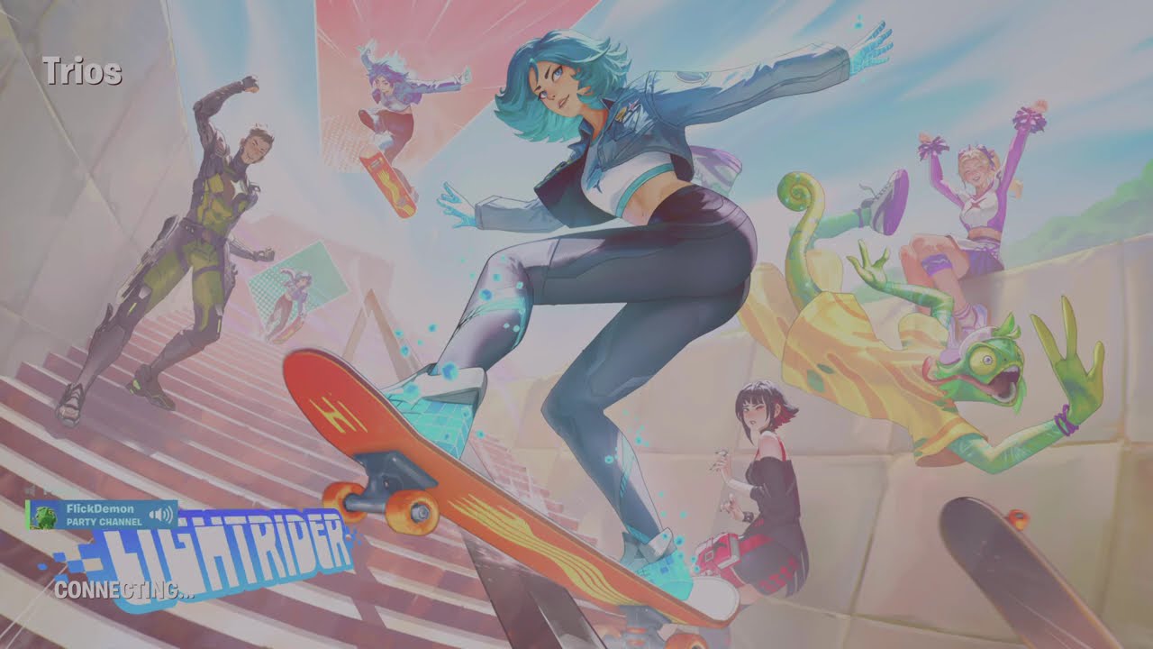 Fortnite Trio win in battle royale