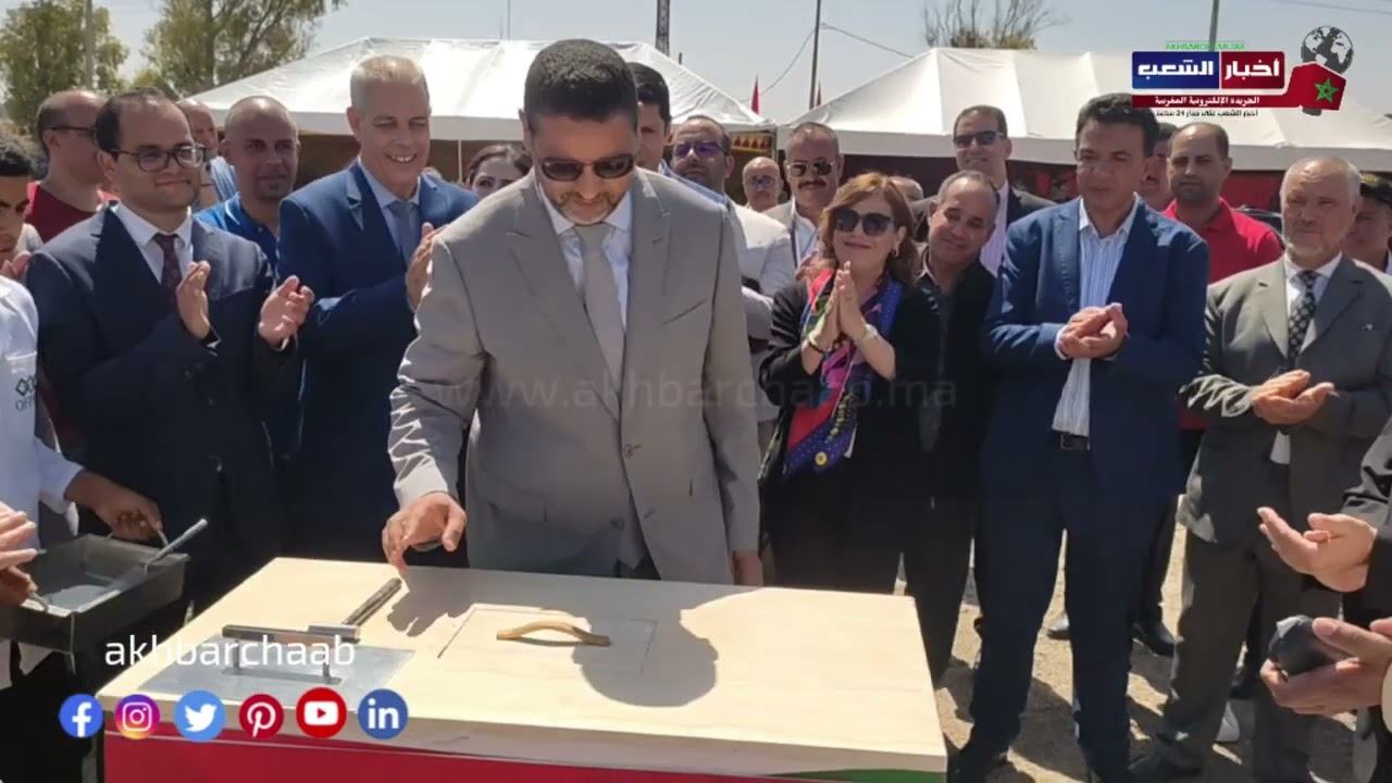 عامل عمالة مديونة واد حصار وتدشين مركز لتكوين المهني متعدد الاختصاصات لفائدة ابناء المنطقة