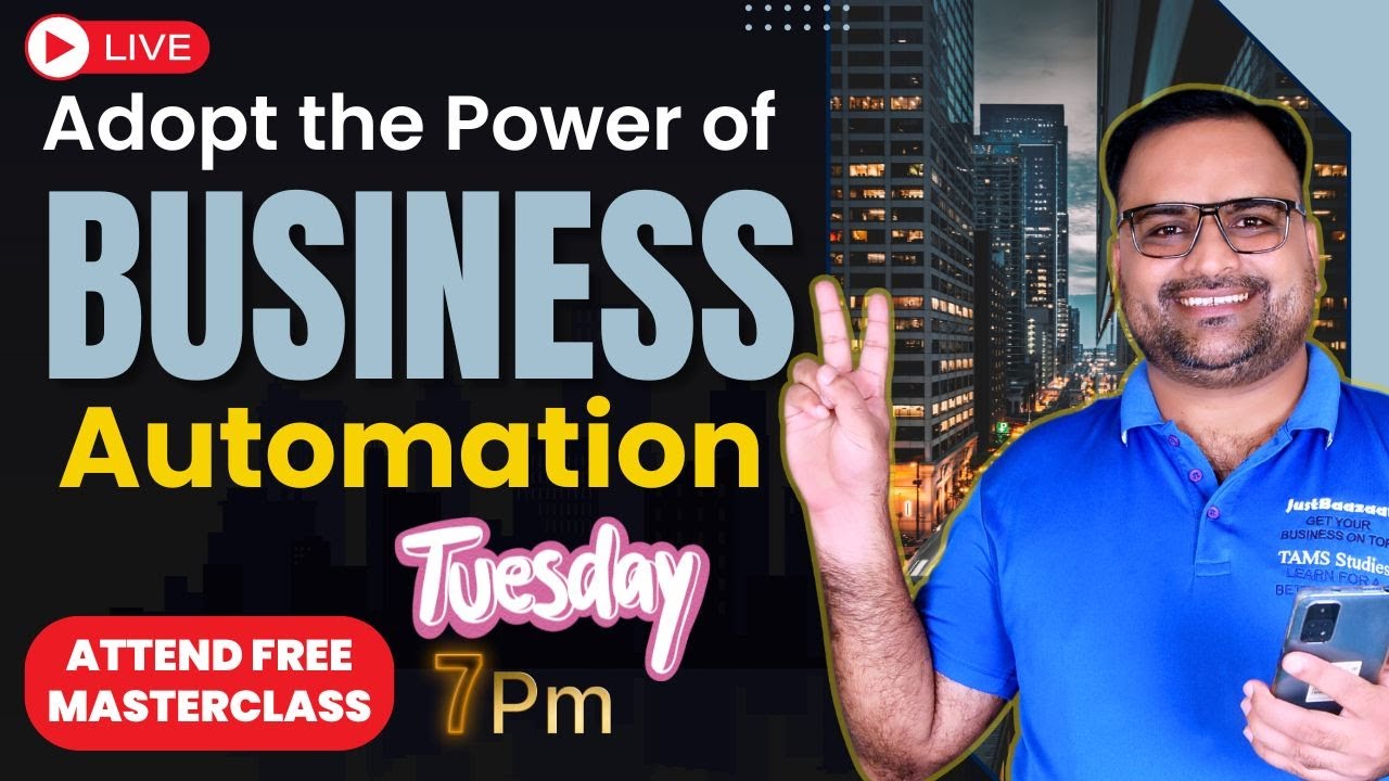 Adopt the Power of Business Automation | Guruji Sunil Chaudhary ...