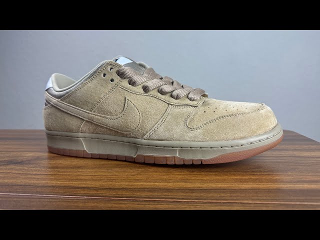 Nike SB Dunk Low Pro B Parachute Beige Unboxing & Review - YouTube