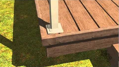 7 - Composite Decking installation - Railings