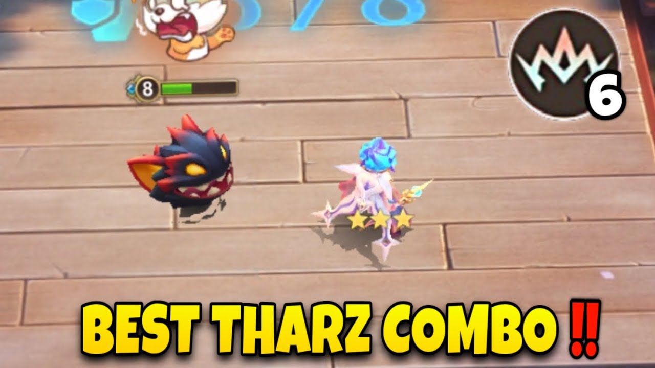 PERFECT GAMEPLAY COMBO OF THARZ | MAGIC CHESS GO GO‼️