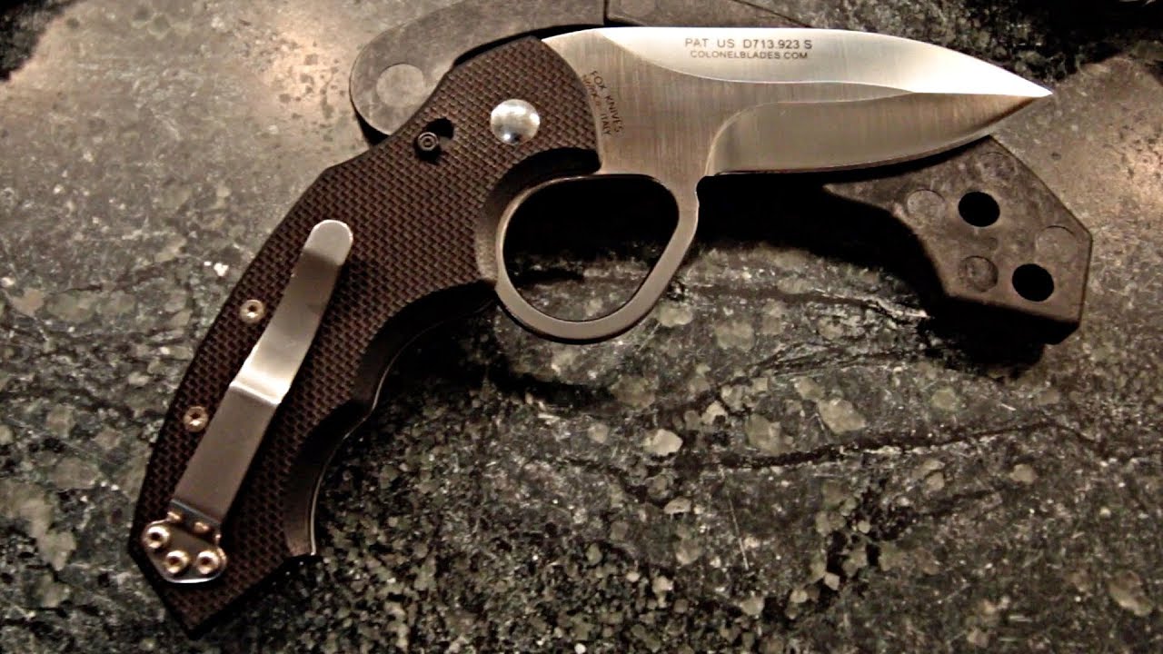 Ultimate Folding Knife for Defense? Colonel Blades YouTube