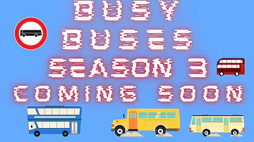 Busy Buses Season 3 Preview #mlb