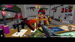 Game kaya Minecraft tapi pixel combat lawan zombie  screenshot 5